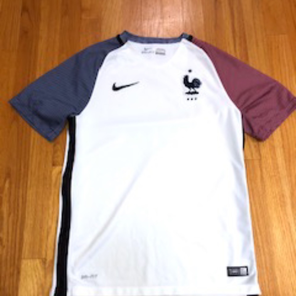 Nike Mens France national Soccer Jersey